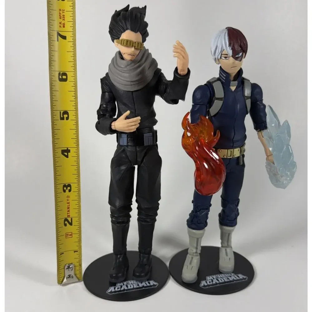 Shoto Todoroki & Shota Aizawa 7” Figures - My Hero Academia - Incomplete